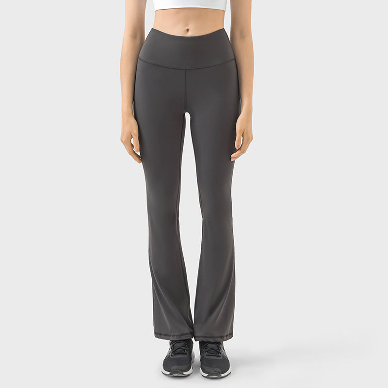 Women's New Slim Hip Micro-pull Yoga Pants High Elastic Nude Joker Fashion Sports Casual Pants